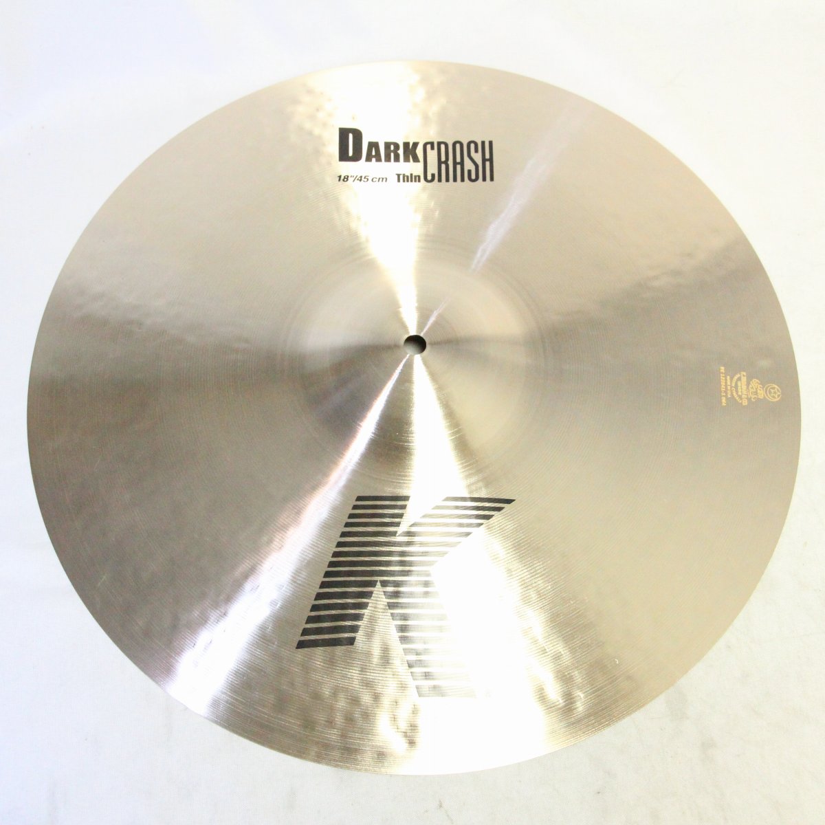 ZILDJIAN / K.Zildjian DARK CRASH THIN 18インチ 1226g Kジルジャン