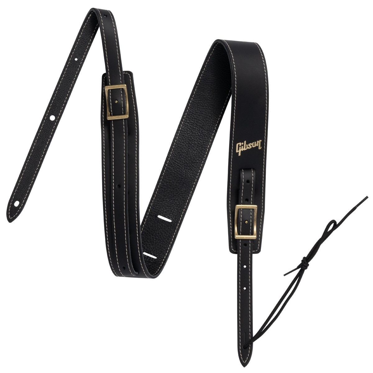 Gibson / ASTRBDR-BLK The Troubadour (Black) ギブソン ストラップ 