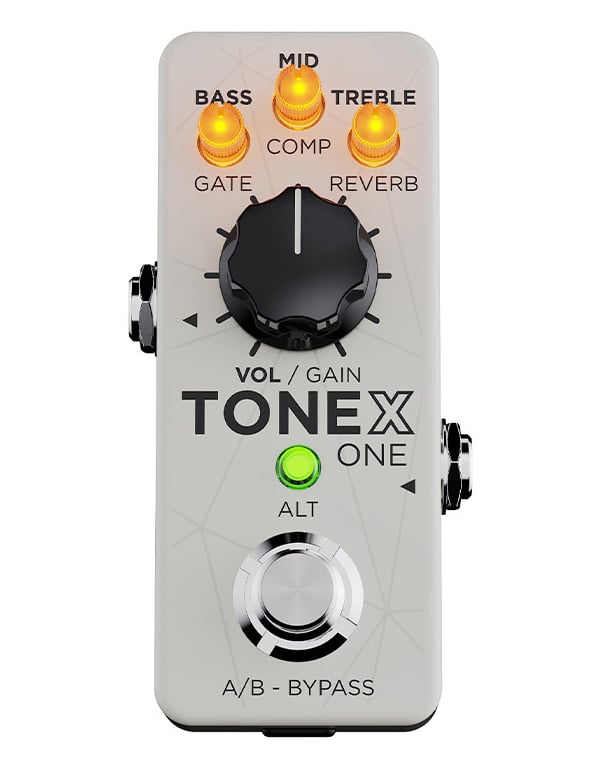 (タイムセール)【数量限定モデル】IK Multimedia / TONEX One Brown Sound White Limited Edition トーンエックス・ワン エフェクター 【国内正規品】