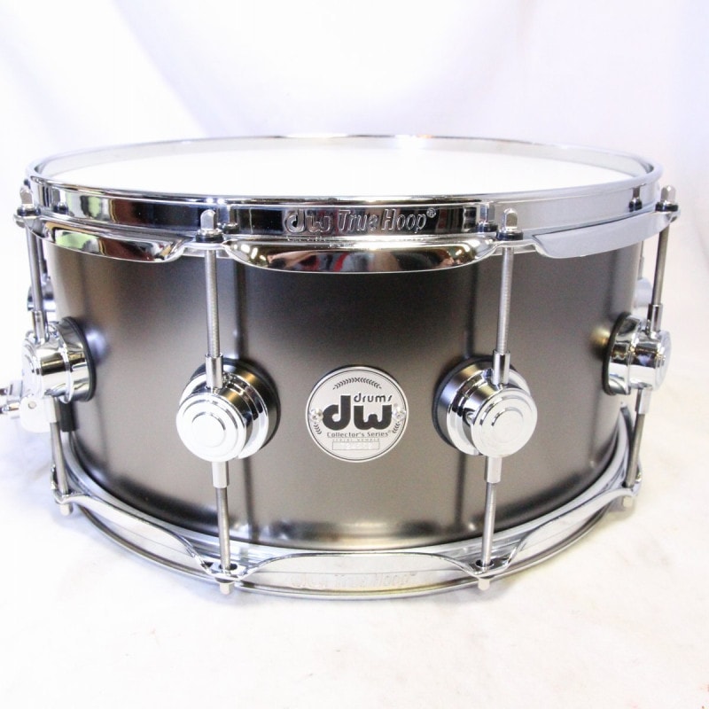 DW / DRVD6514SVCBK 14x6.5 Satin Black Over Brass Snare【池袋店】