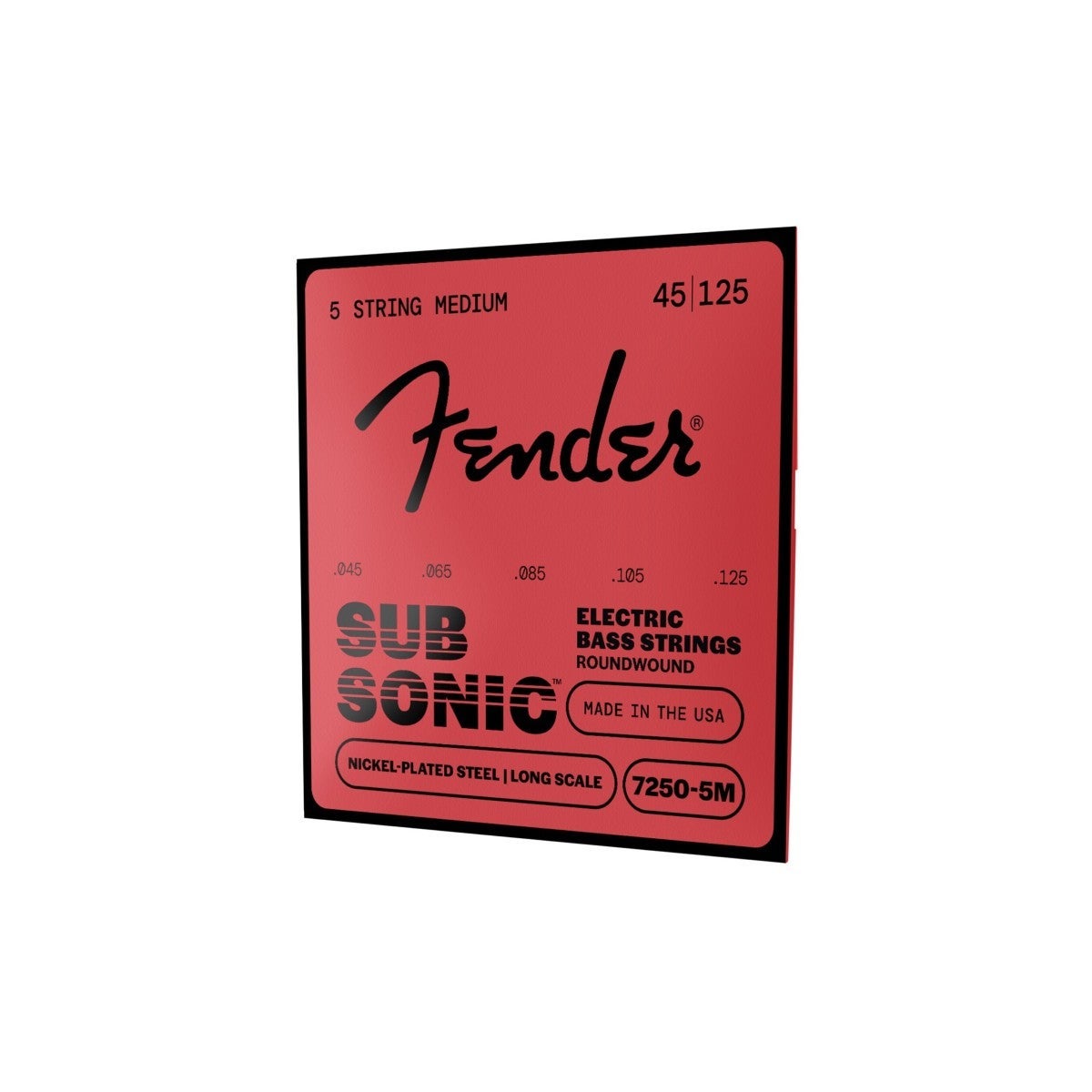 Fender / SubSonic 7250 Bass Strings Nickel Plated Steel Long Scale