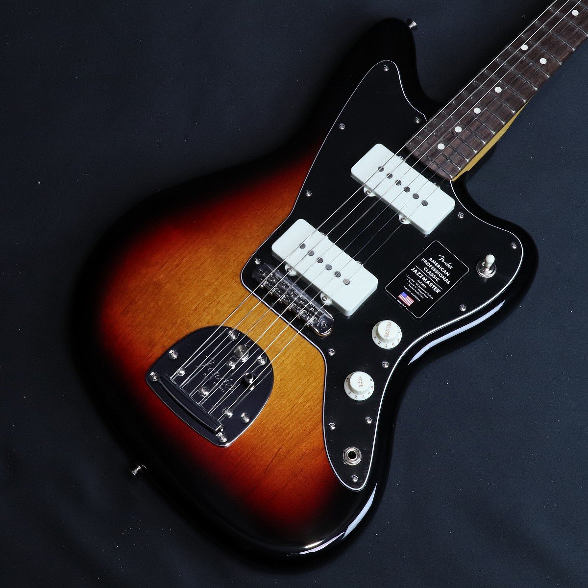 [特典付き]Fender / American Professional Classic Jazzmaster Rosewood Fingerboard 3-Color Sunburst【S/N:US25041164】【3.60kg】【横浜店】
