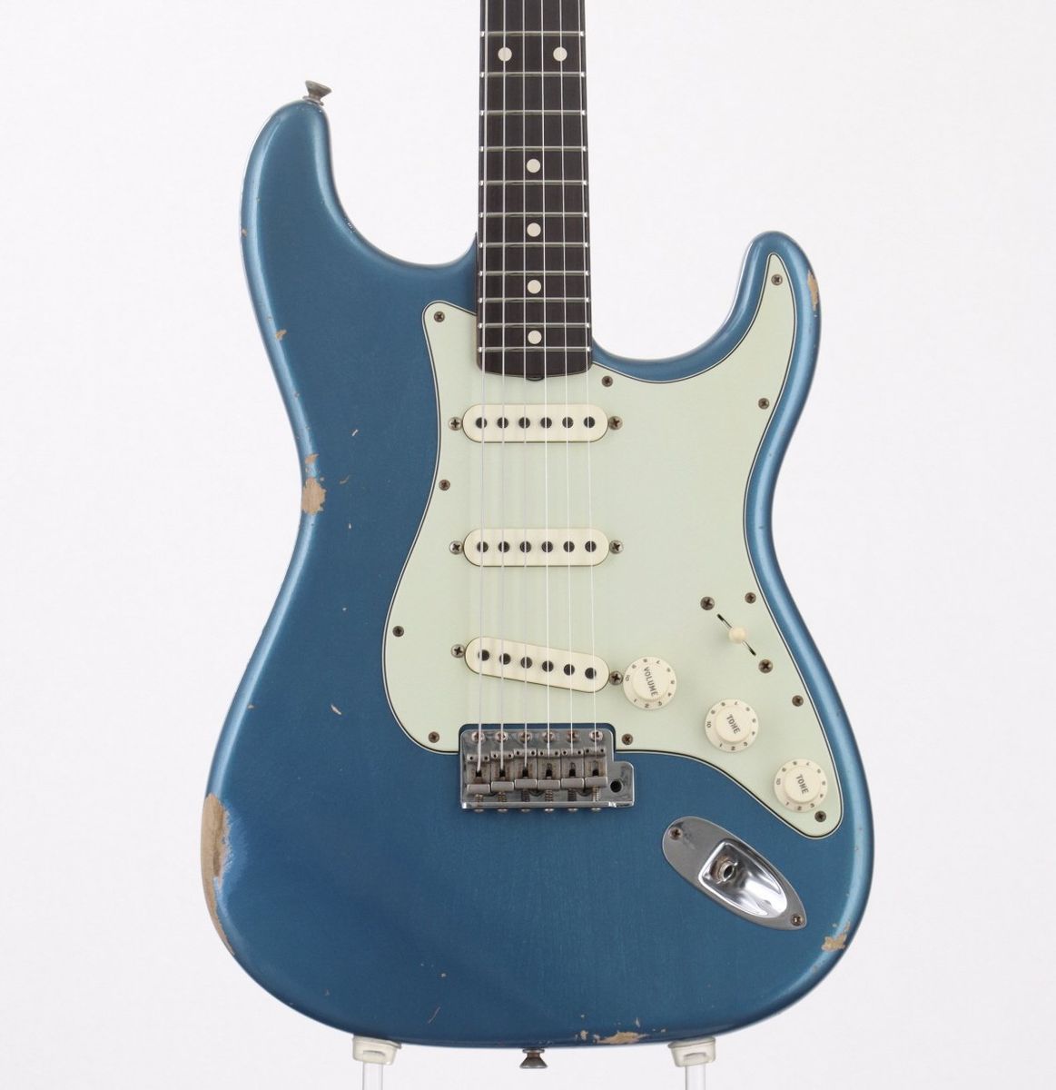 ◆ CustomElectr Relic llicBlueStrato◆ Custom Shop 【漆黒指板】Limited Edition 1964 L-Series Stratocaster