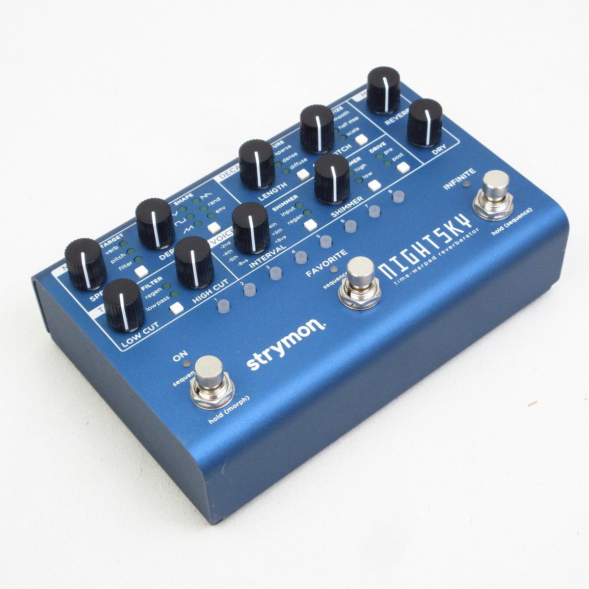 中古】strymon / NIGHTSKY Time-Warped Reverberator シンセシス