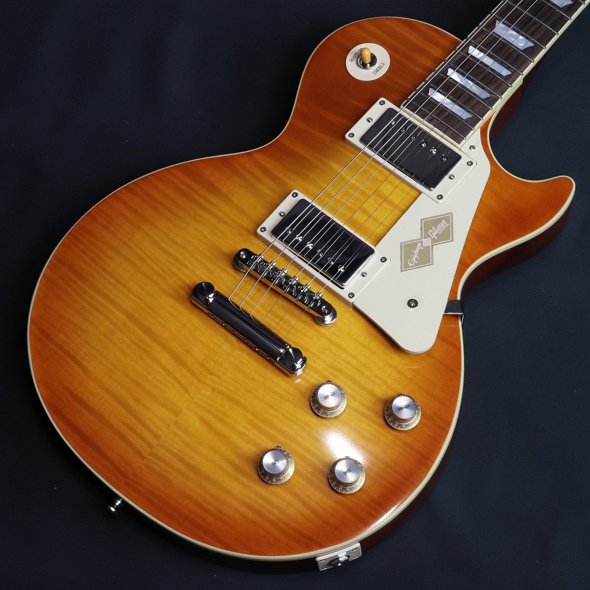 《特典付き》Epiphone / Inspired by Gibson Custom 1960 Les Paul Standard Reissue Iced Tea Burst【S/N:25021527451】【4.68kg】【アウトレット】【横浜店】