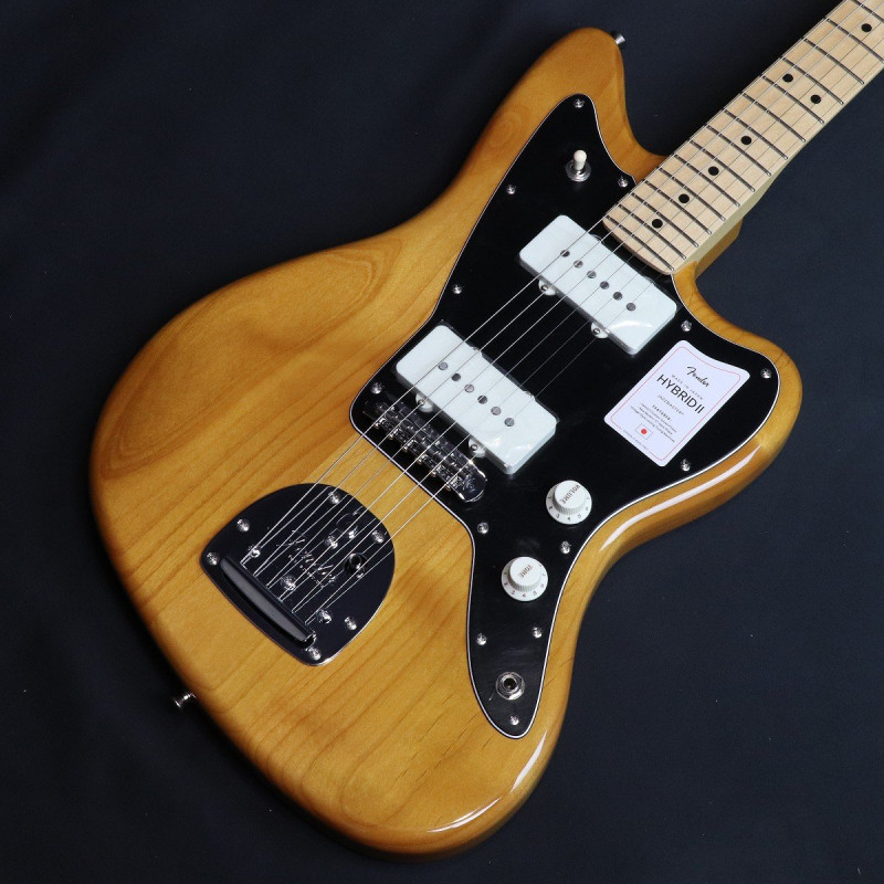 [特典付き]Fender / Made in Japan Hybrid II Jazzmaster Maple Fingerboard Vintage Natural 【S/N:JD25008288】【3.46kg】【横浜店】
