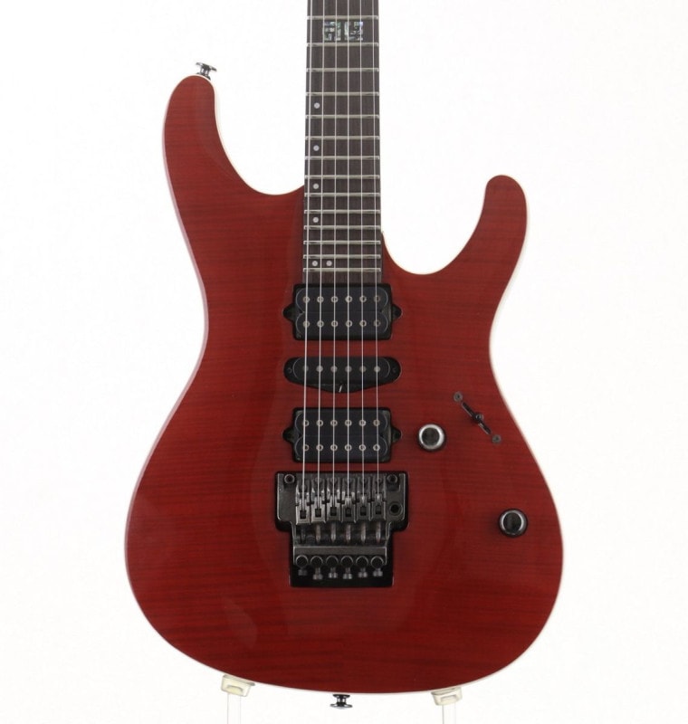 【中古】Ibanez / KIKO100 Kiko Loureiro TRR Transparent Ruby Red 2014年製【3.54kg】【S/N:F1415415】【横浜店】【値下げ】