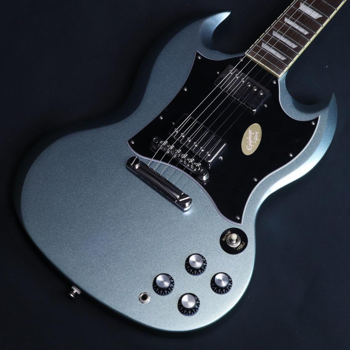 Epiphone SG ペルハムブルー Amazon | Epiphone 1961 SG スタンダード ペルハムブルー | エレキ