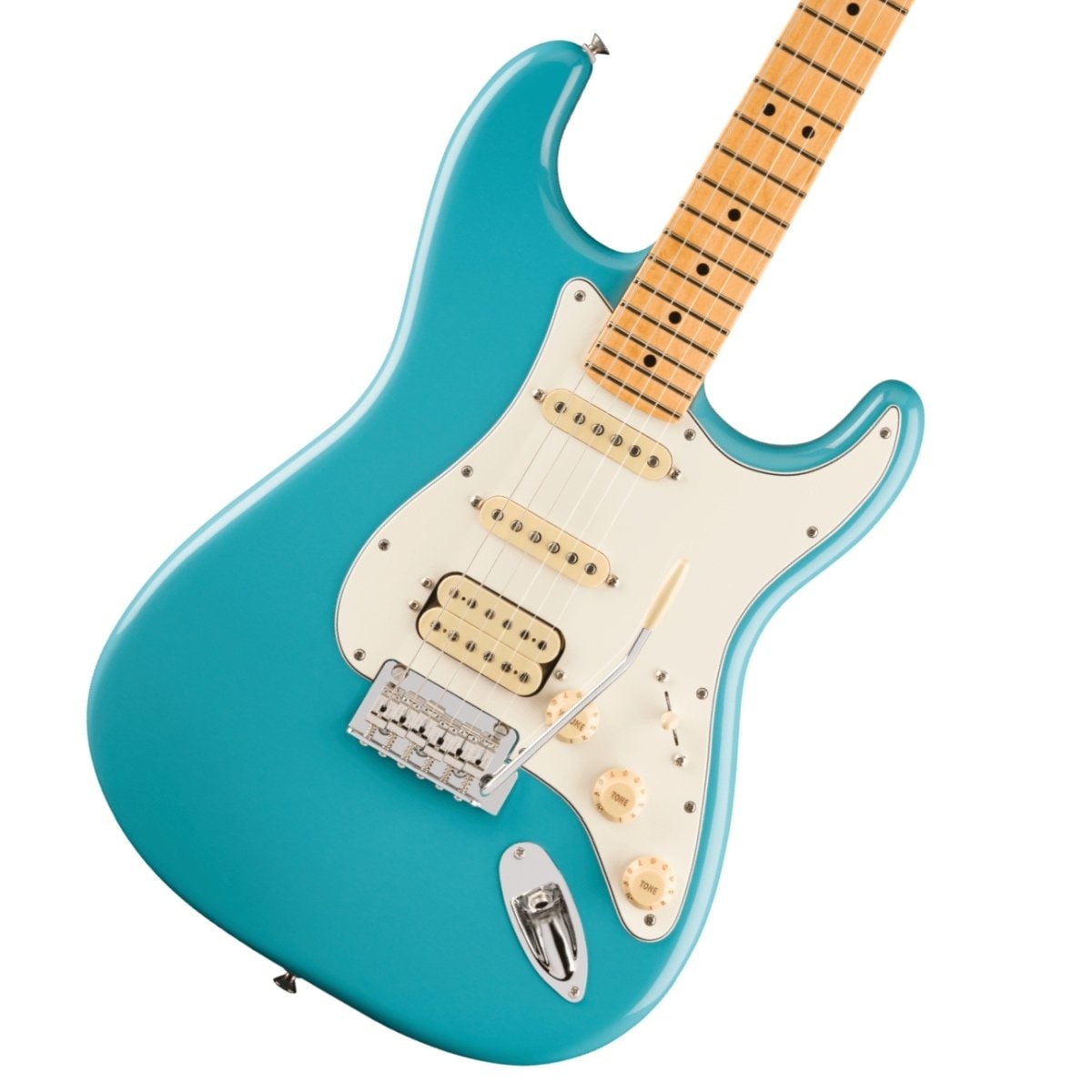Fender / Player II Stratocaster HSS Maple Fingerboard Aquatone
