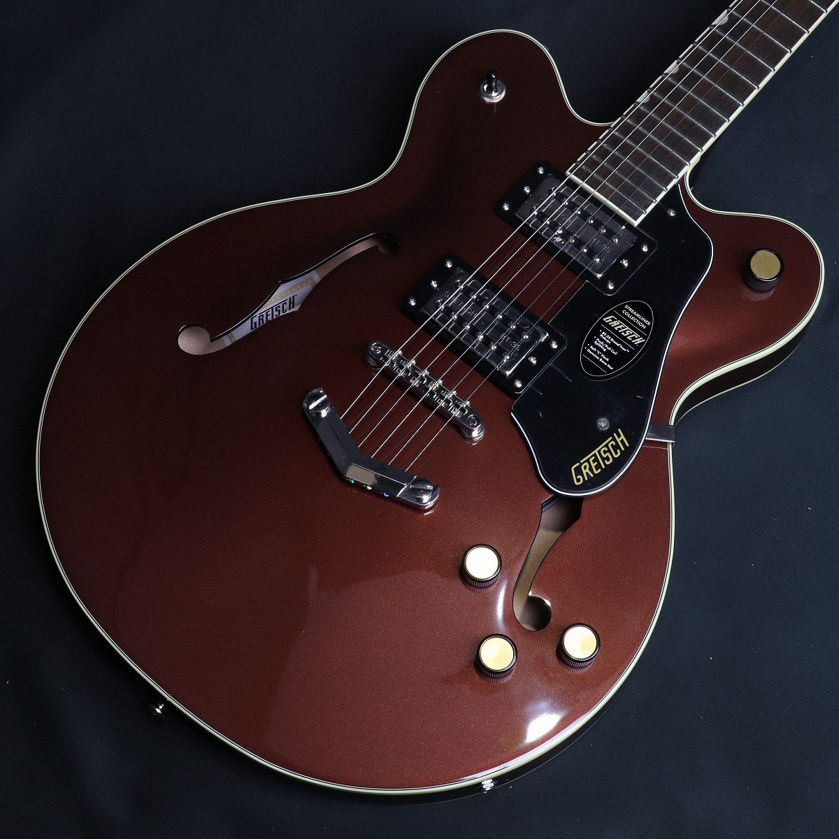 Gretsch / G2622 Streamliner Center Block Double-Cut with V-Stoptail Broad’Tron BT-3S PU Copper Metallic 【S/N:IS250406191】【2.82kg】【横浜店】