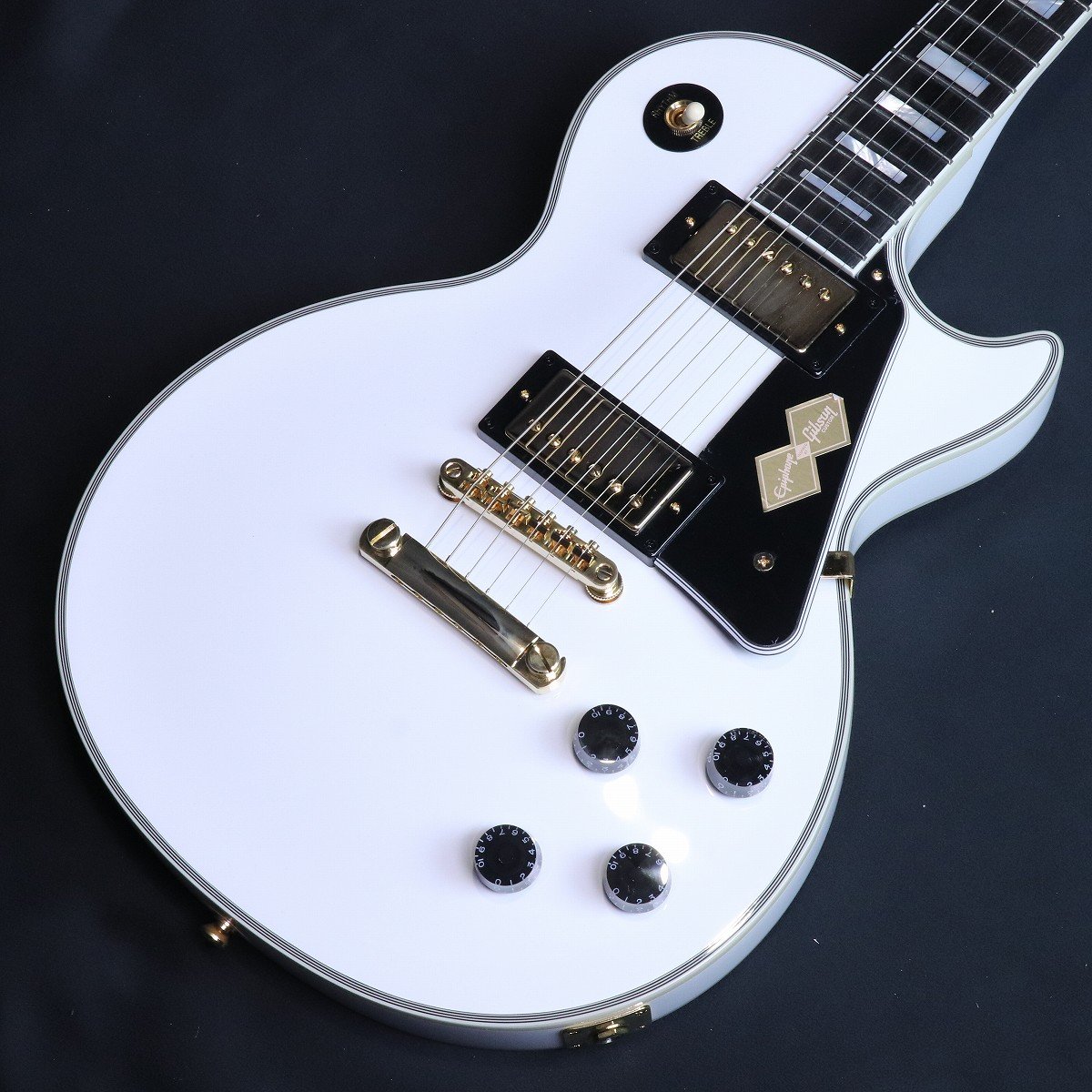 Epiphone / Inspired by Gibson Custom Les Paul Custom Alpine White