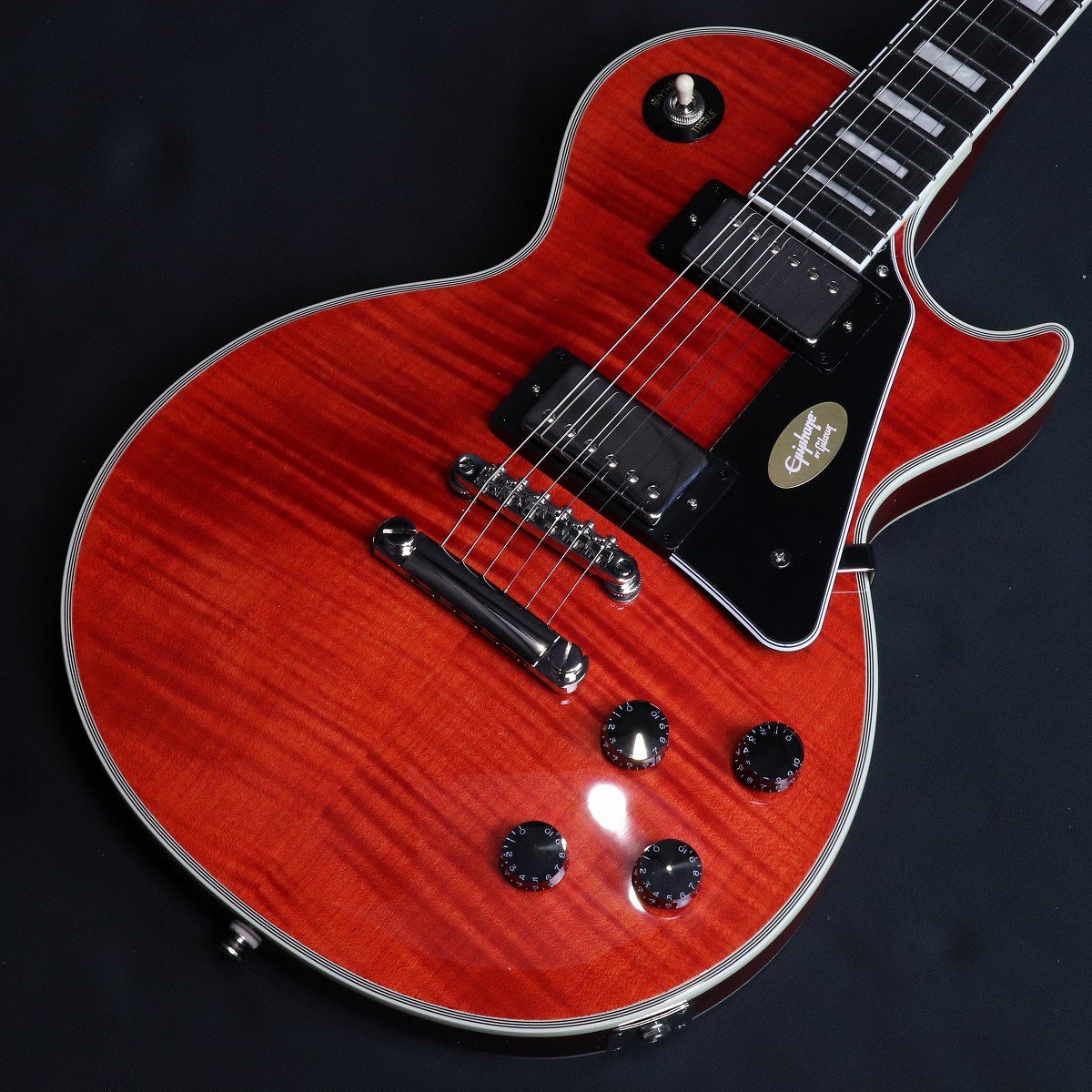 特典付き》Epiphone / Inspired by Gibson Les Paul Custom Figured