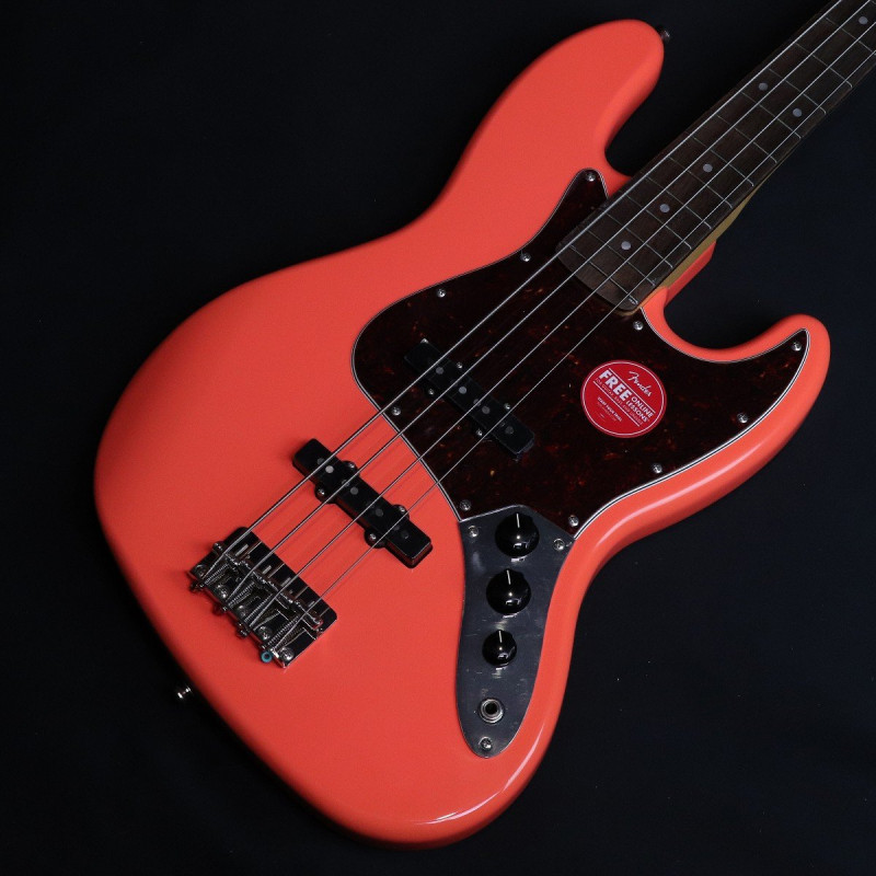 《特典付き》Squier by Fender / Classic Vibe '60s Jazz Bass Laurel Tortoishell Pickguard Tahitian Coral【S/N:ICSD25011332】【3.98kg】【横浜店】