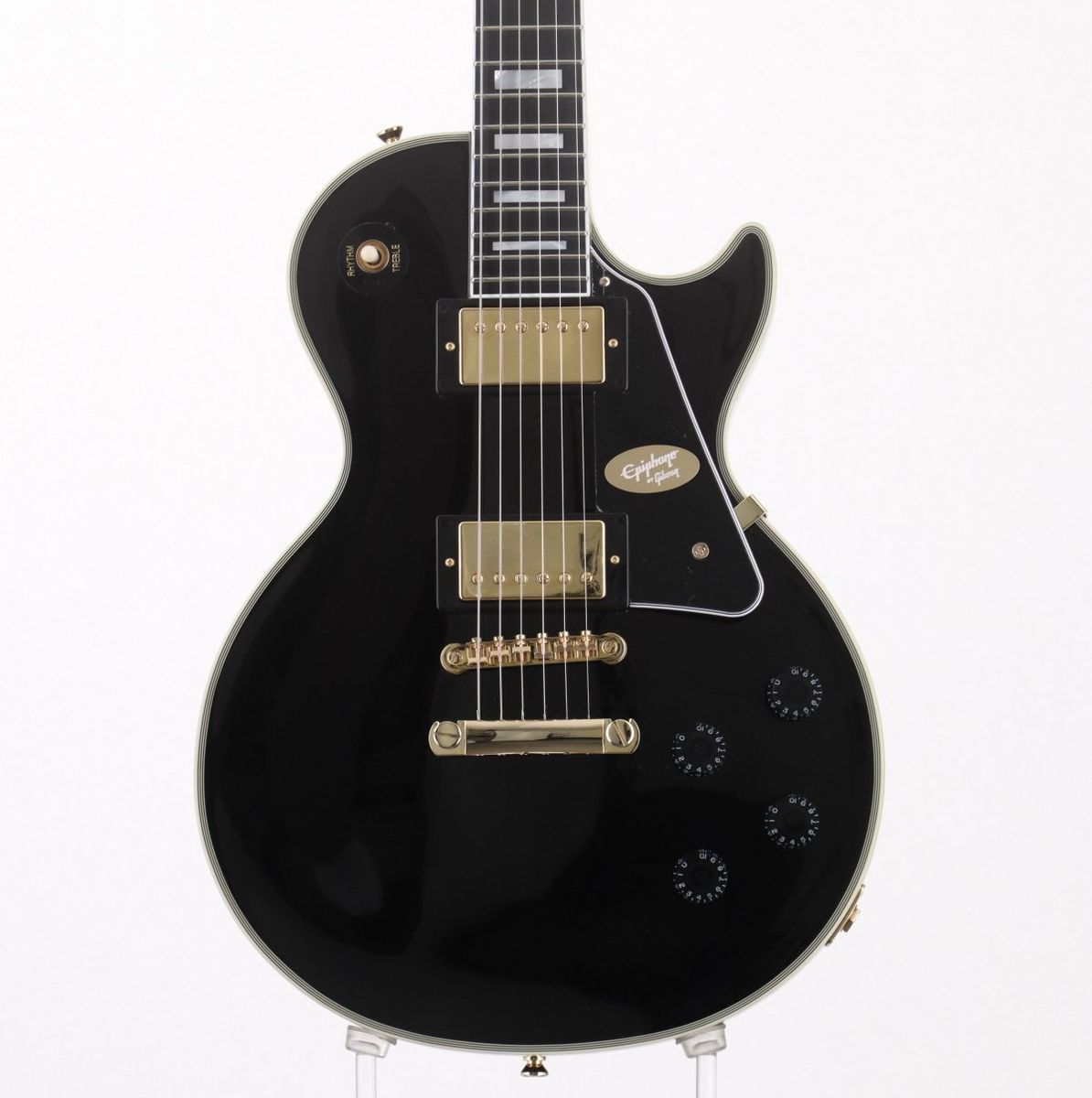 中古】Epiphone / Inspired by Gibson Les Paul Custom Ebony 2024年製