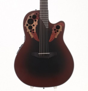 【中古】Ovation / Celebrity Elite CE44-RRB Reverse Red Burst 2024年製【S/N:CCV24090491】【横浜店】【値下げ】