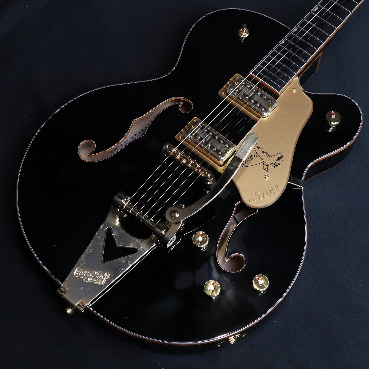 Gretsch / Synchromatic Falcon Hollow Body Single-Cut with Bigsby Ebony Fingerboard Black 【S/N:CYGC25051212】【3.77kg】【横浜店】