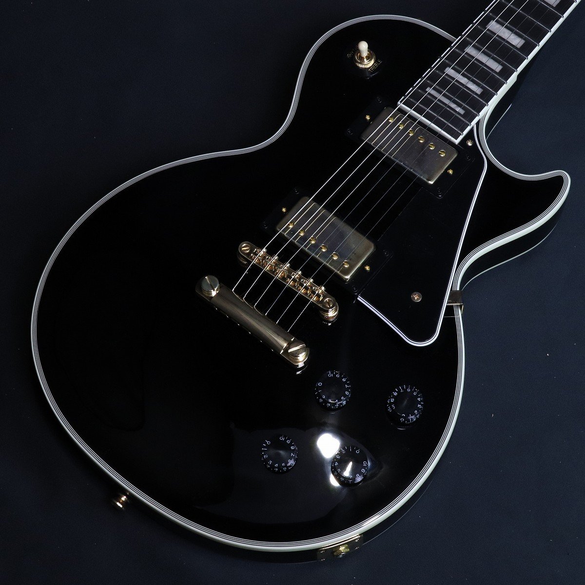 Epiphone / Inspired by Gibson Les Paul Custom Ebony エピフォン