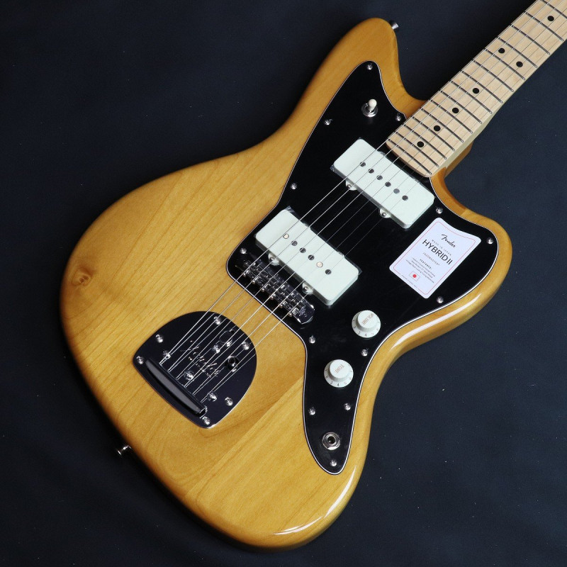 [特典付き]Fender / Made in Japan Hybrid II Jazzmaster Maple Fingerboard Vintage Natural 【S/N:JD25020504】【3.28kg】【横浜店】