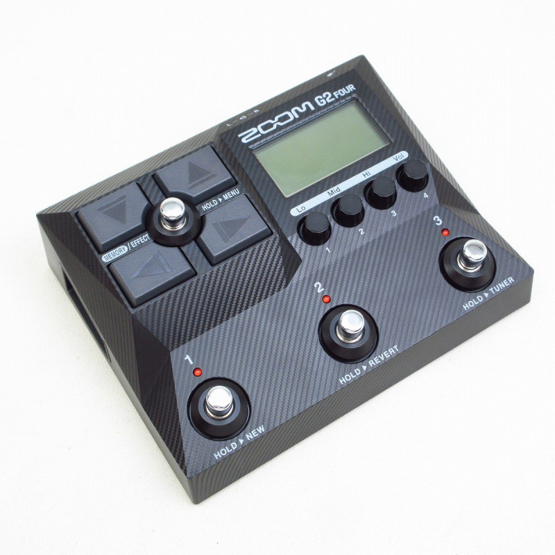 無償オンラインユーザー登録で安心の3年間製品保証】ZOOM / G2 FOUR