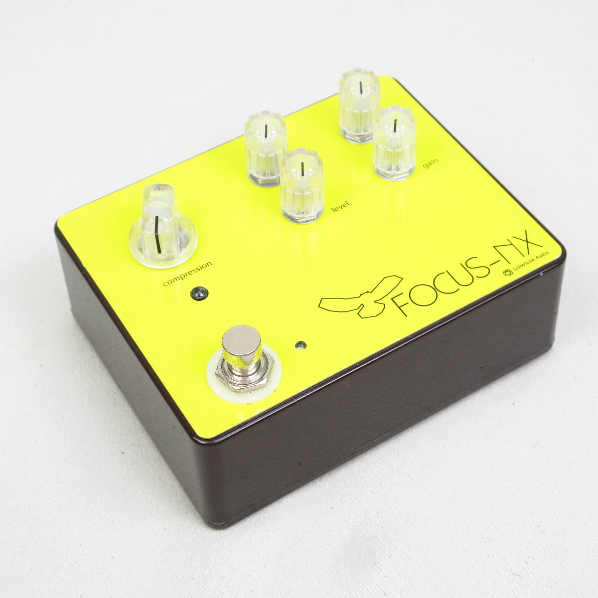 ギター Limetone audio focus compressor 即納可能】Limetone Audio(ライムトーン オーディオ) focus flat
