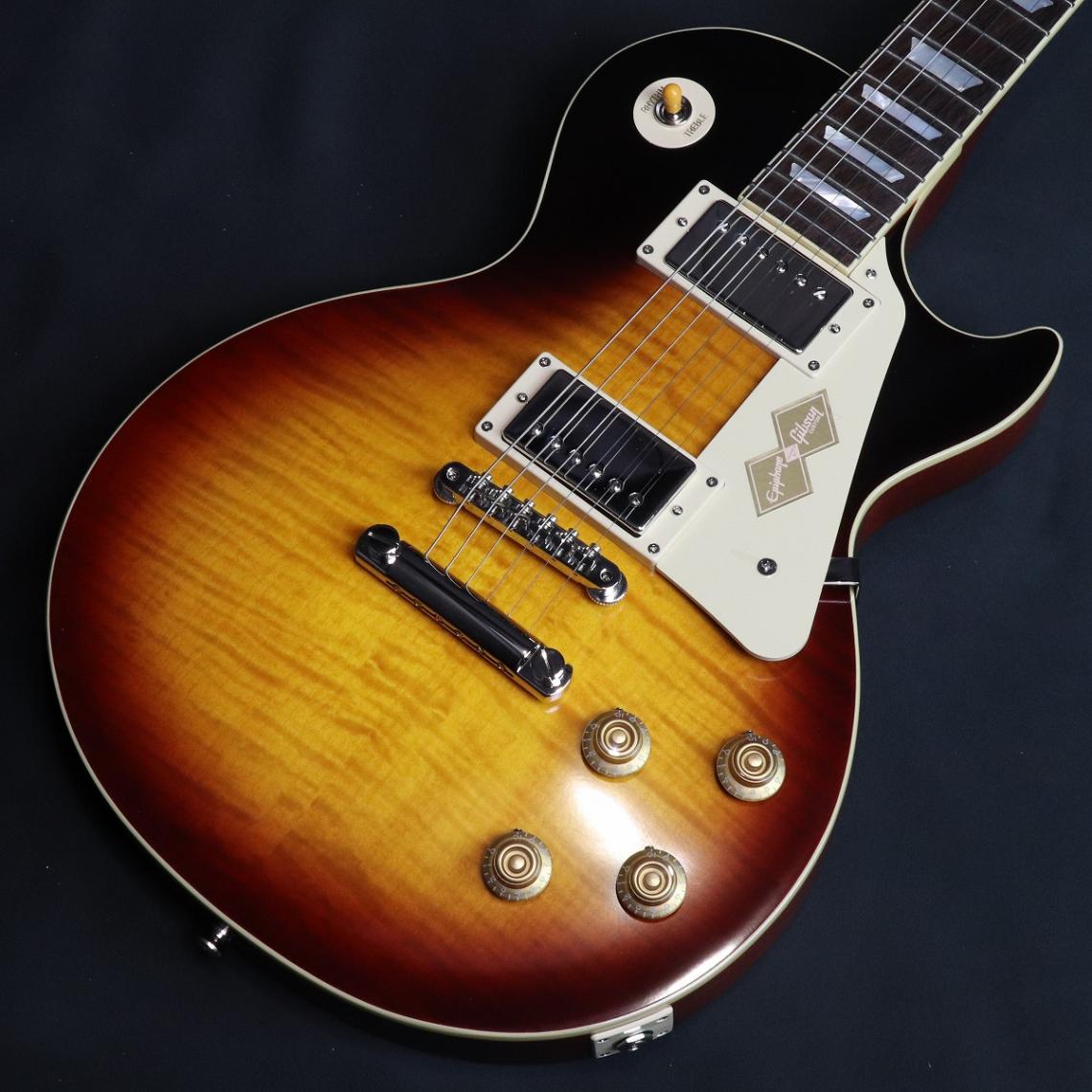★値下げ★Epiphone by Gibson 1959 LesPaul Epiphone 1959 Les Paul Standard Tobacco Burst エレキギター