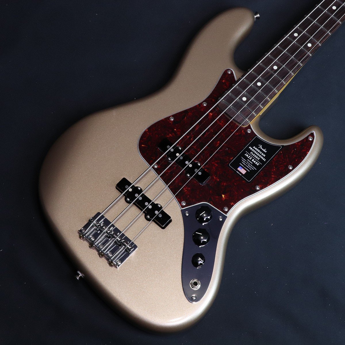 [特典付き]Fender / American Professional Classic Jazz Bass Rosewood Faded Firemist Gold [USA製]【S/N:US25090174】【4.08kg】【横浜店】