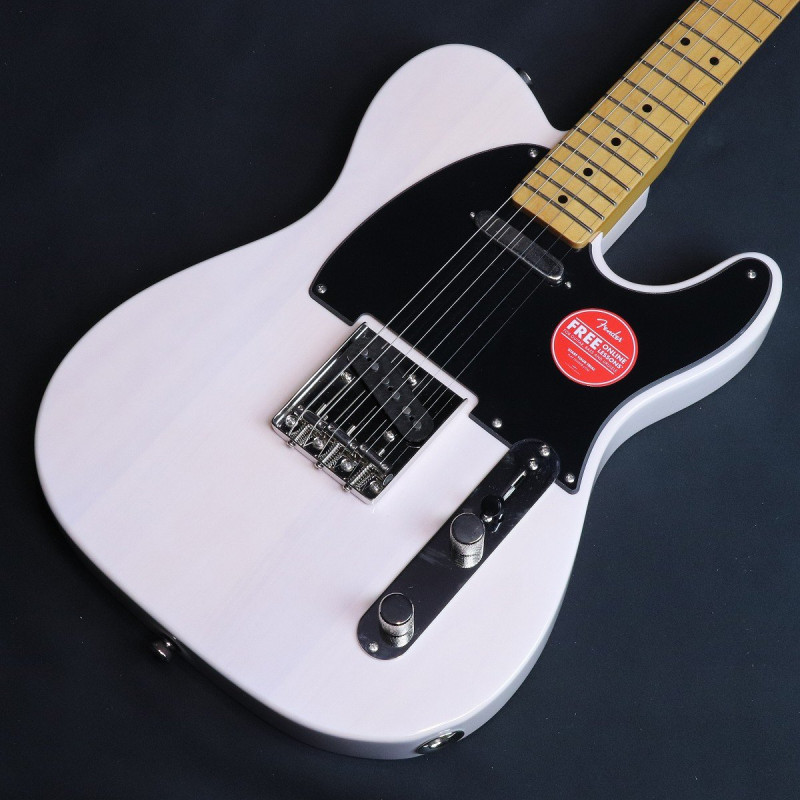 《特典付き》Squier by Fender / Classic Vibe 50s Telecaster Maple Fingerboard White Blonde 【S/N:ISSD25000209】【3.70kg】【横浜店】