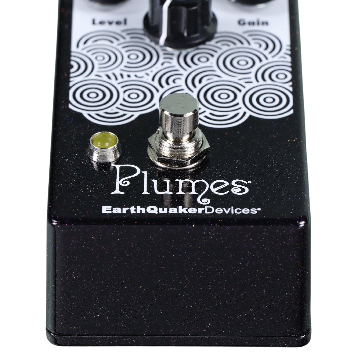 セール品》EarthQuaker Devices / Plumes Black Sparkle オーバー