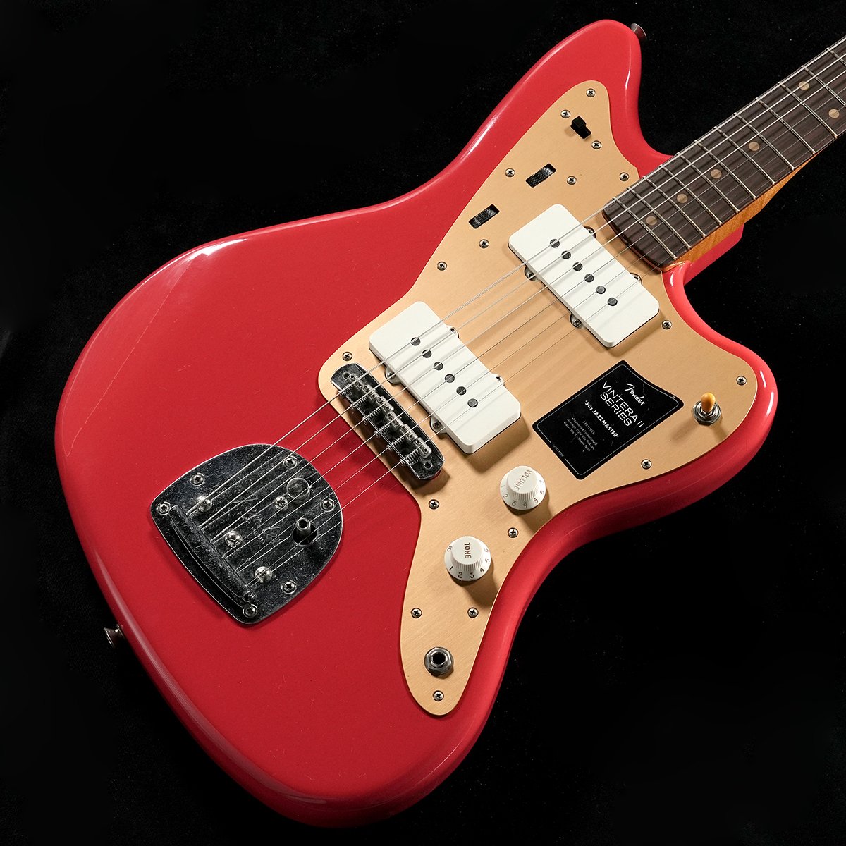 Fender / Vintera II Road Worn ‘50s Jazzmaster Rosewood Fingerboard Fiesta Red[限定モデル](重量:3.59kg)【S/N:MX25087058】【渋谷店】《アウトレット》《渋谷店セール》
