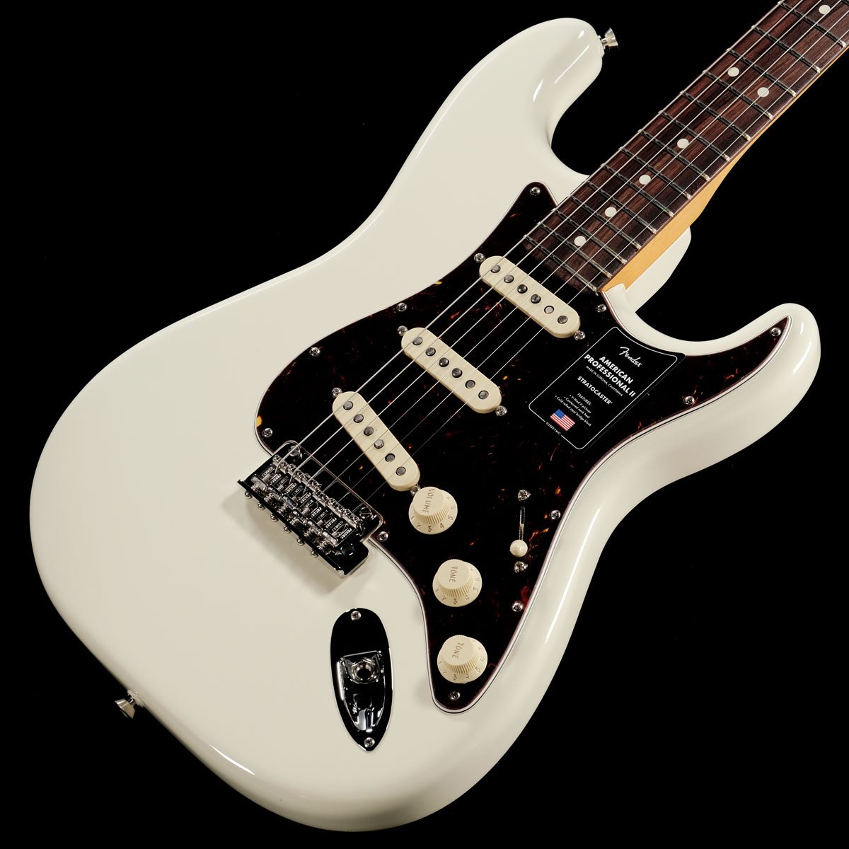Fender USA アメスタ Stratocaster エレキギター H/C付 Fender American Professional II Stratocaster HSS Miami Blue エレキ