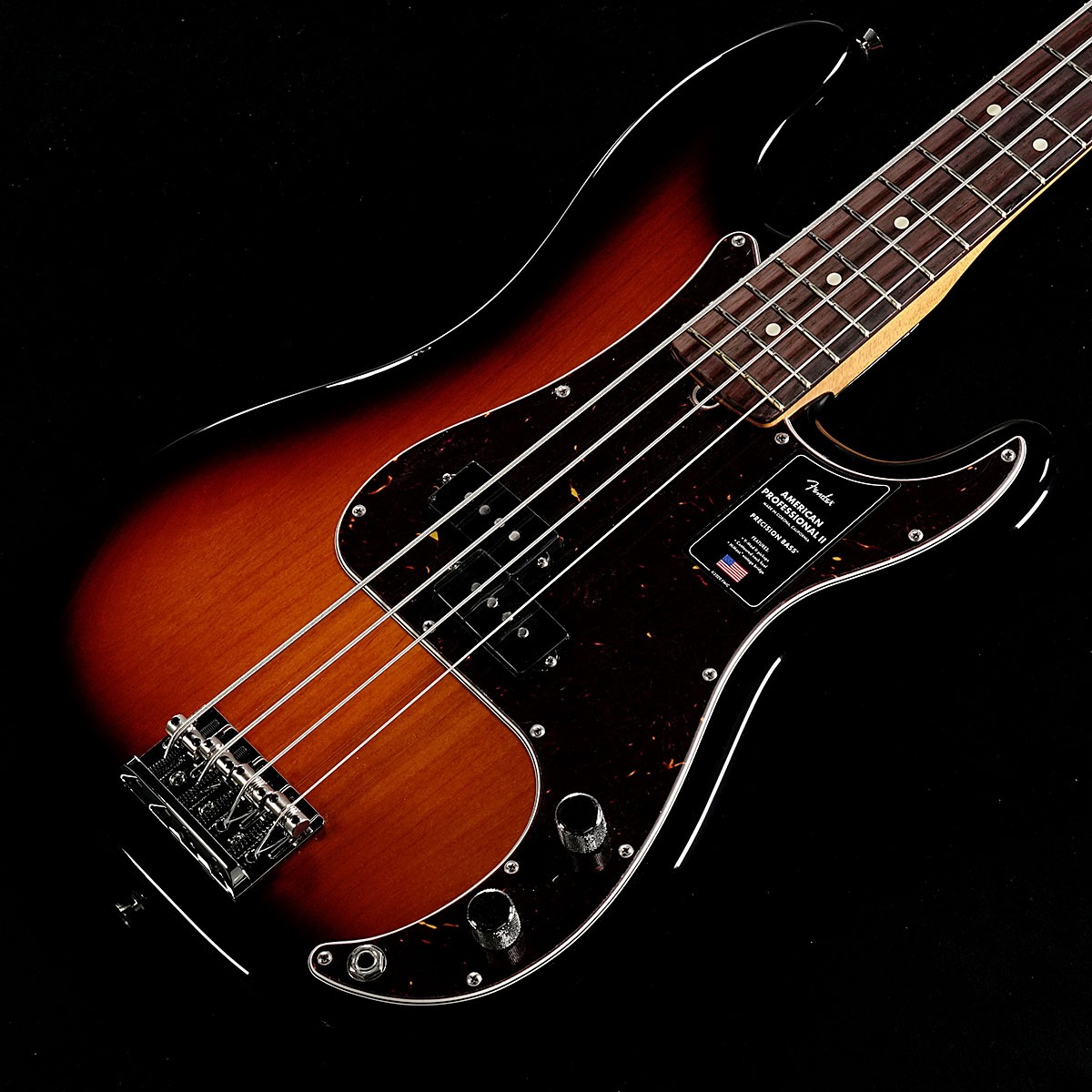 Fender / American Professional II Precision Bass Rosewood 3-Color Sunburst(重量:4.08kg)【S/N:US24049219】【渋谷店】《アウトレット》《渋谷店セール》