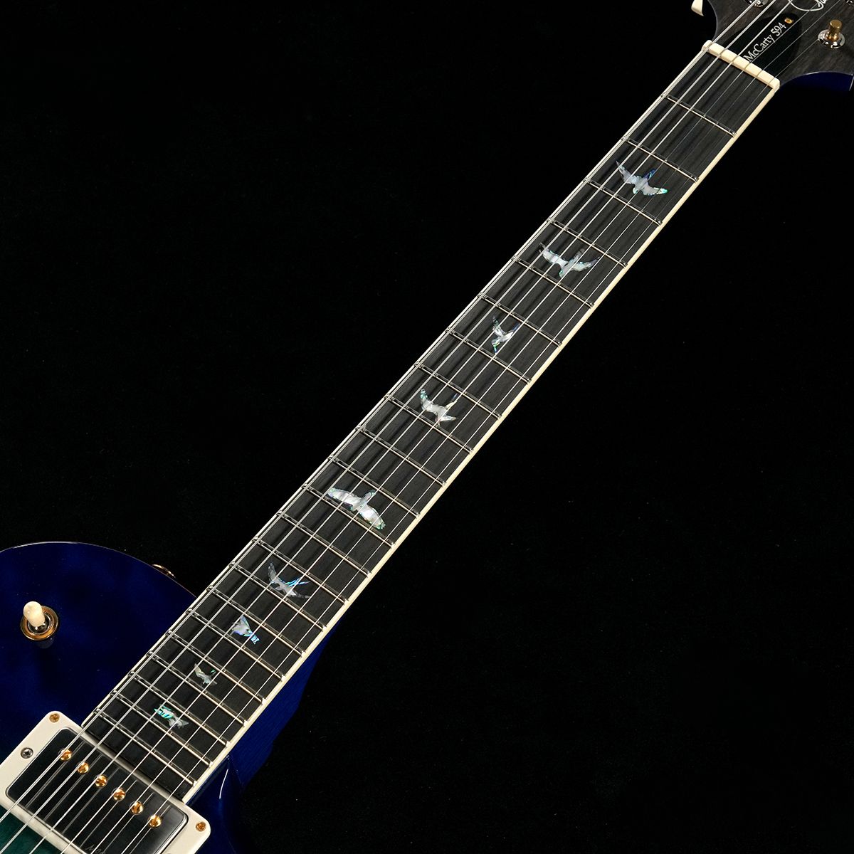 Paul Reed Smith (PRS) / 2025 Wood Library McCarty 594 Singlecut 10Top Makena Blue Burst【S/N:25 0398736】【시부야점】【PRS 본인 직접 사인 포함】 사진 4