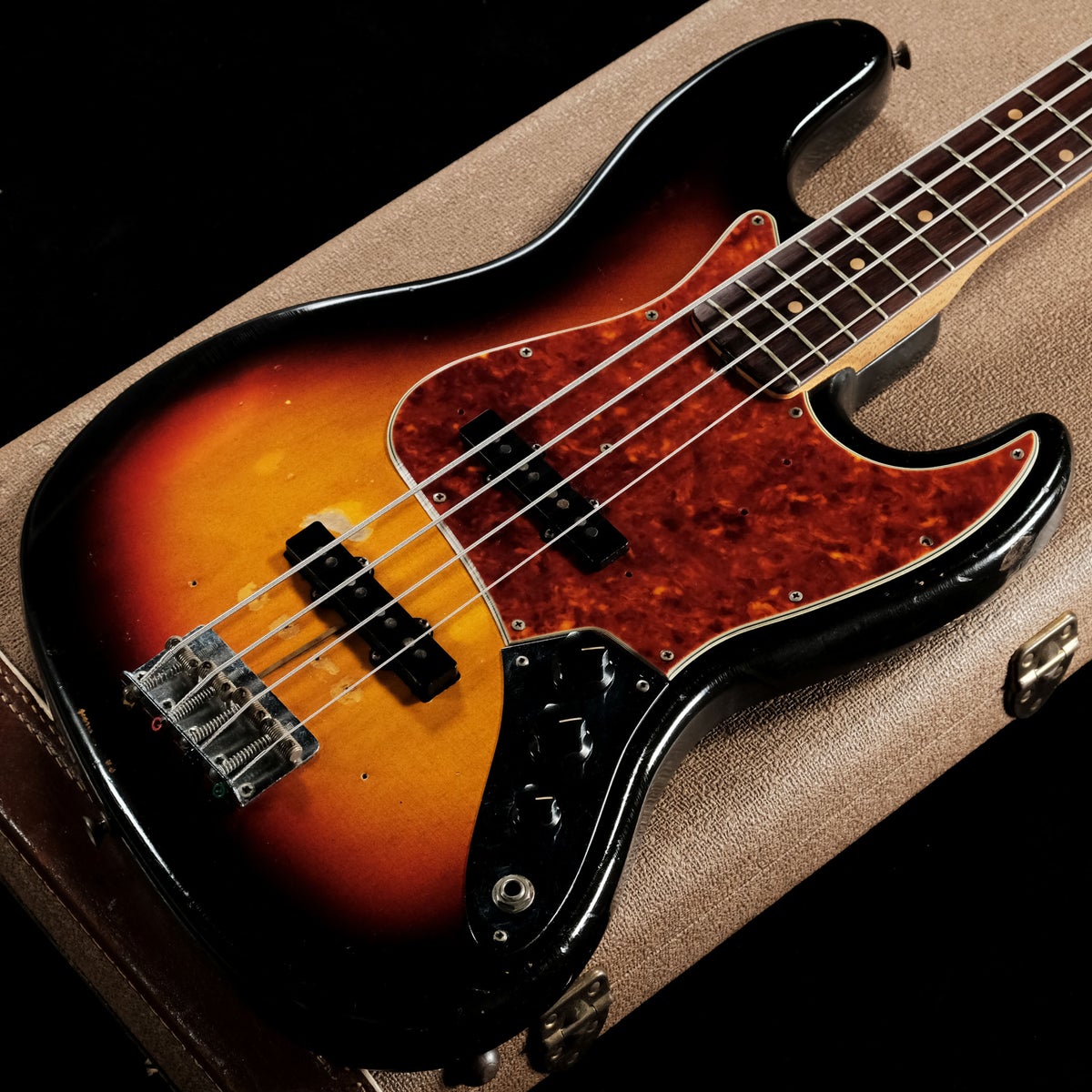 Vintage】Fender / 1962 Jazz Bass Sunburst 【渋谷店】【高解像度写真