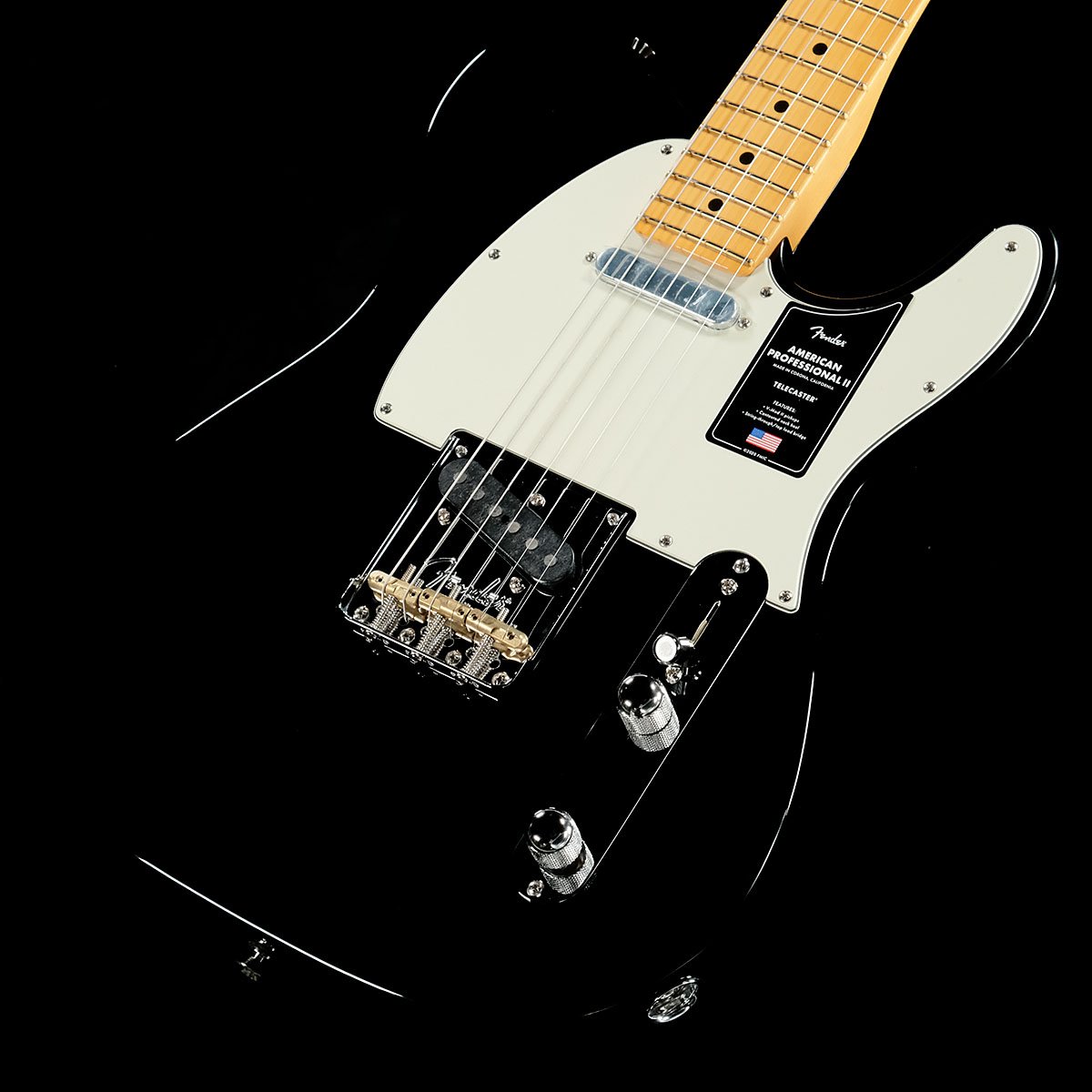 Fender / American Professional II Telecaster Black(重量:3.31kg)【S
