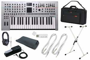 Roland / GAIA 2 純正ケースCB-B37＆ホワイトカラーX型スタンド＆ケーブルセット【渋谷店】