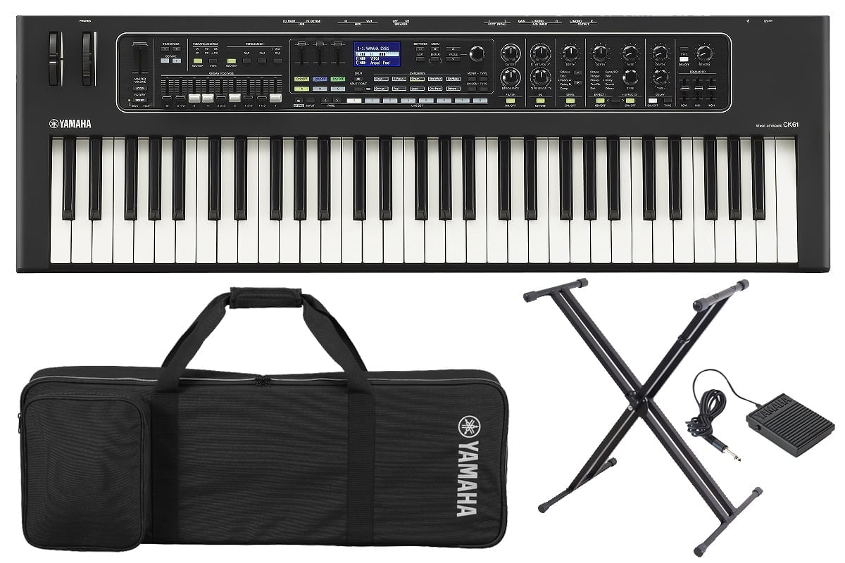 YAMAHA / CK61 専用ケース＆スタンド＆フットスイッチ(FC5)セット