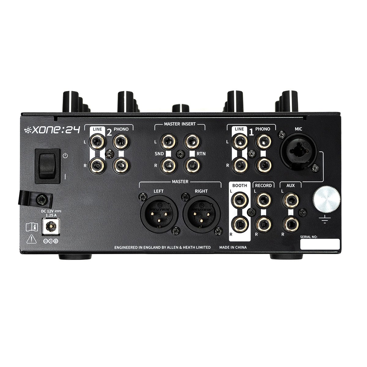ALLEN&HEATH / XONE:24 フルアナログ2+1チャンネルDJミキサー | DJ用