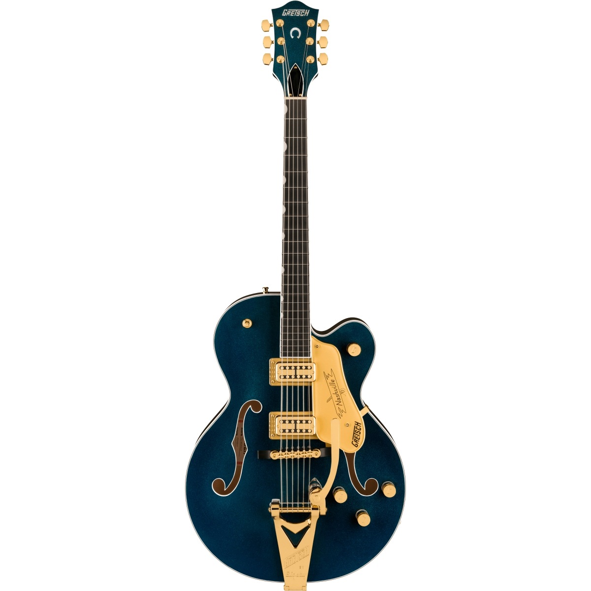 Gretsch / Nashville Hollow Body with String-Thru Bigsby and Gold