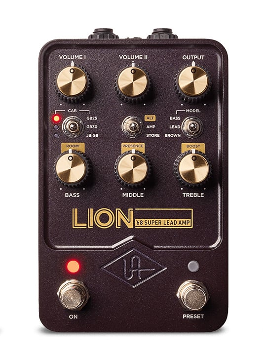 11月16日購入　UAFX LION Marshall セール品》【期間限定新品特価】Universal Audio / UAFX Lion '68