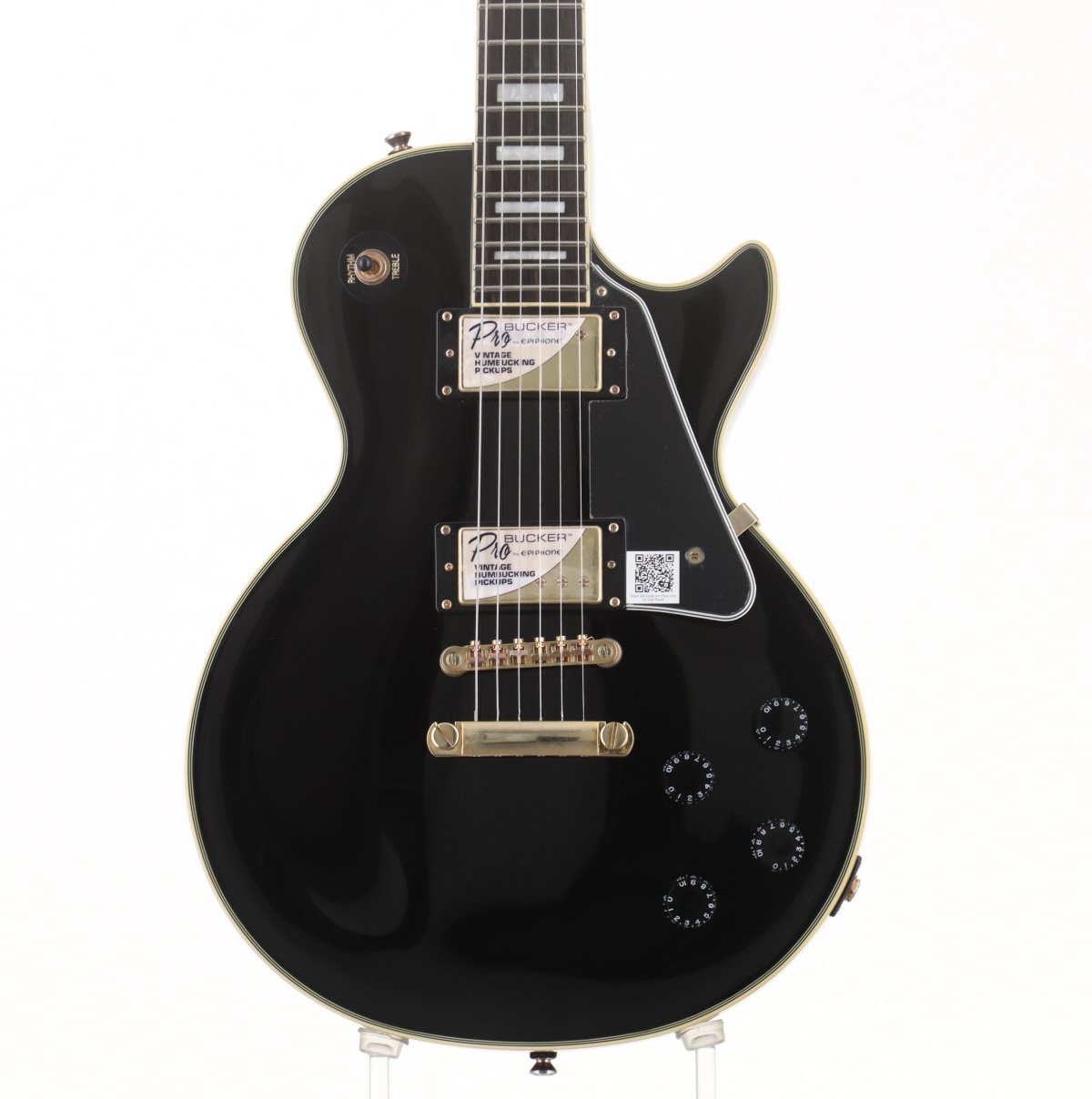 エピフォン　レスポールカスタムPRO エボニー 2019年製【商品説明必読】 中古】EPIPHONE / Les Paul Custom Pro Ebony 【新宿店】 | レスポール