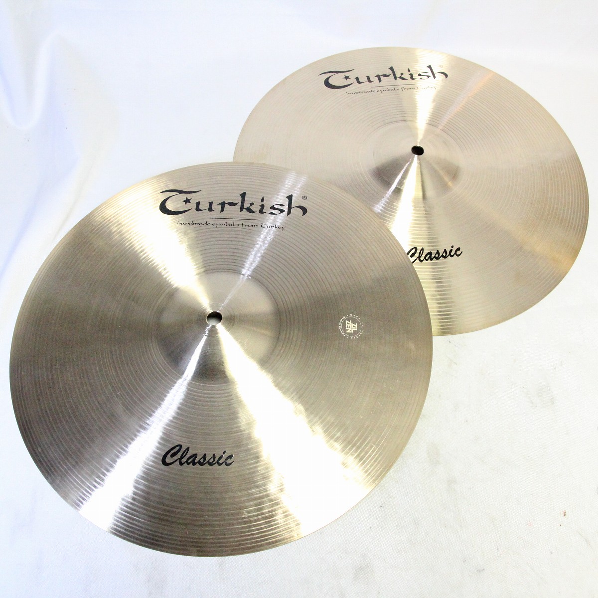 TURKISH / Classic Series MEDIUM-HEAVY Hihat pair 15インチ 1224/1498g《店頭品1点限り特価》【池袋店】
