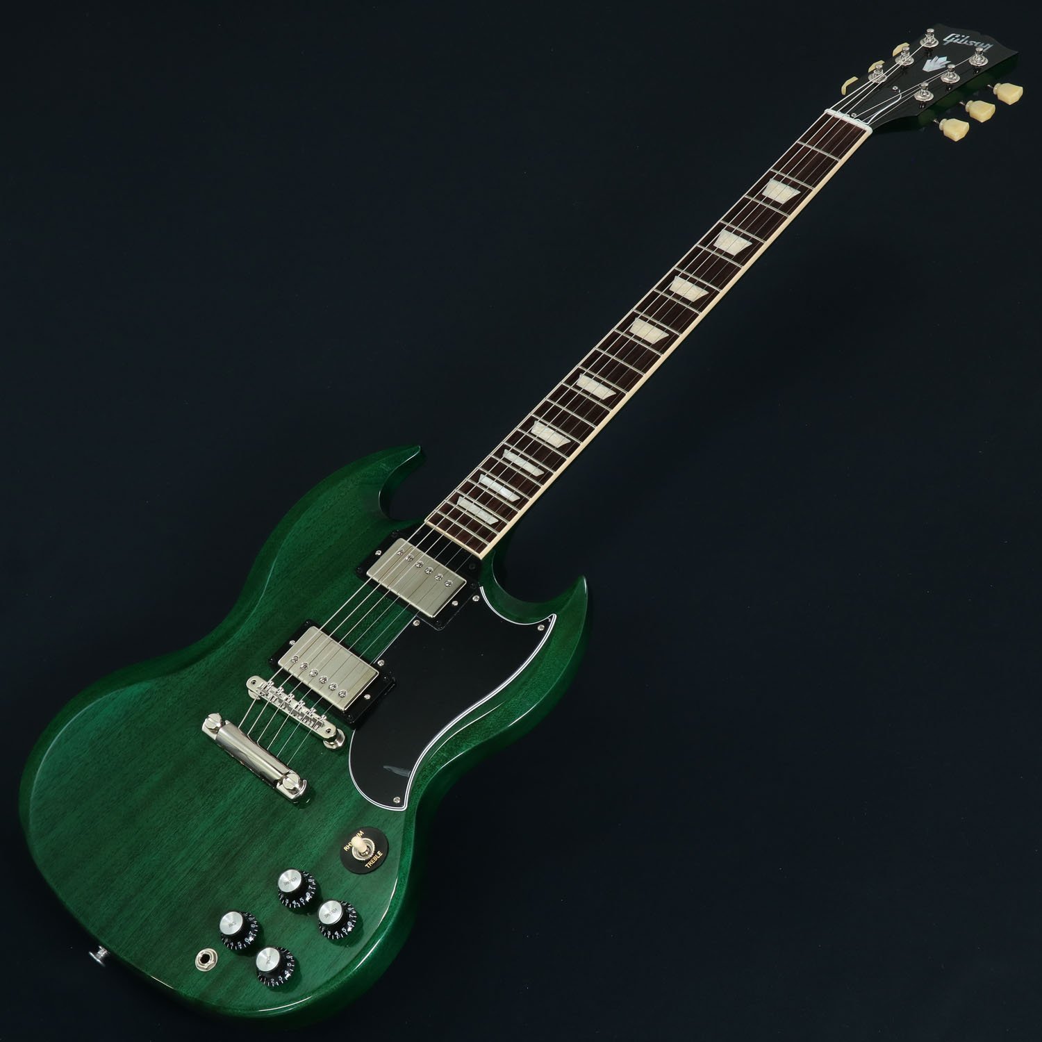 Gibson /《特典付き》SG Standard 61 Stop Bar Translucent Teal