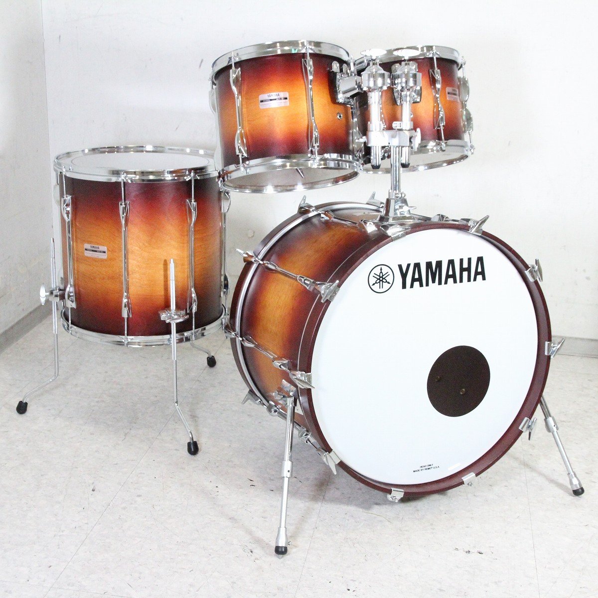 YAMAHA ドラム　レコーディングカスタム（旧）　 ヤマハドラムの原点とも言えるモデルが進化を遂げて再登場 音質の向上