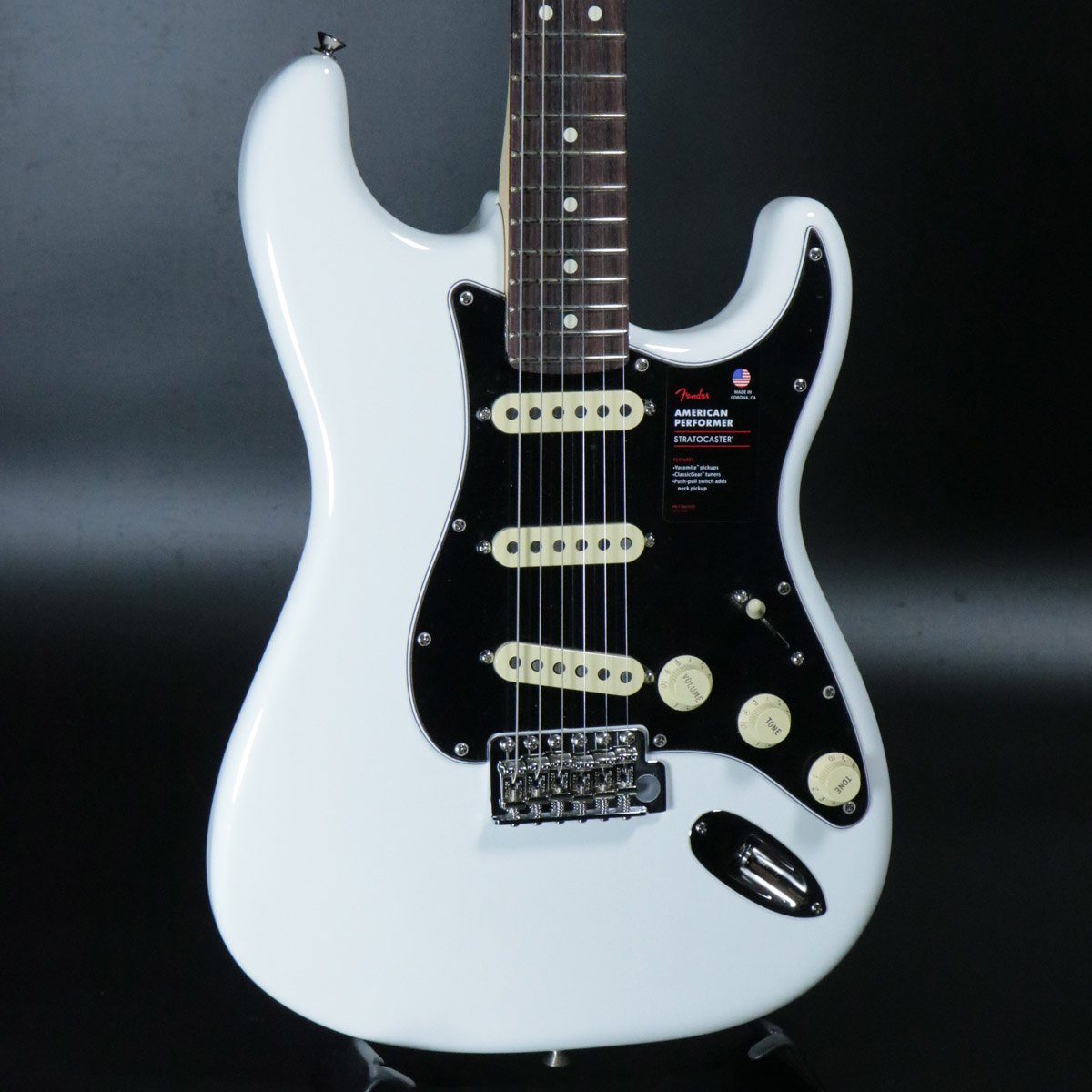 Fender / American Performer Stratocaster Arctic White Rosewood 【S