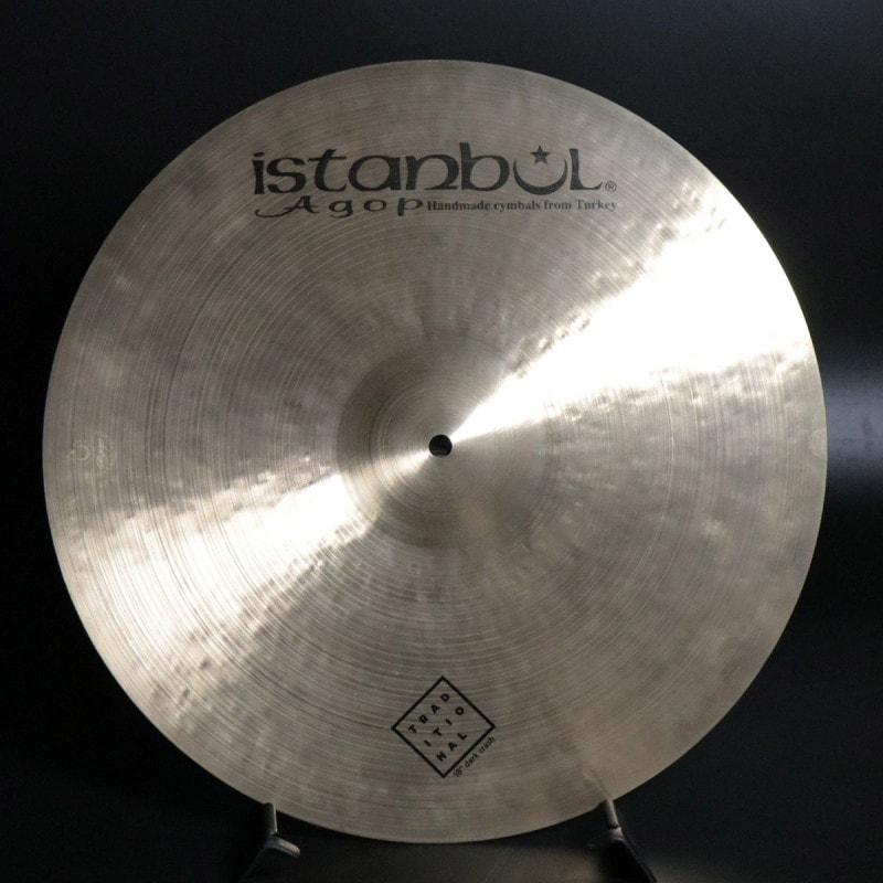 ISTANBUL AGOP / Traditional Series 18” Dark Crash クラッシュシンバル【アウトレット特価】