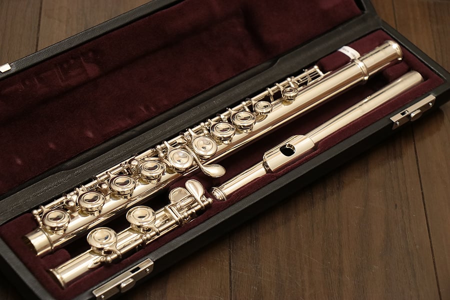 中古】YAMAHA / ヤマハ YFL-411 管体銀製フルート 【1年保証】【名古屋