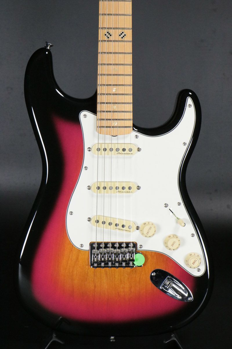 Fender Mexico / Steve Lacy People Pleaser Stratocaster Chaos Burst