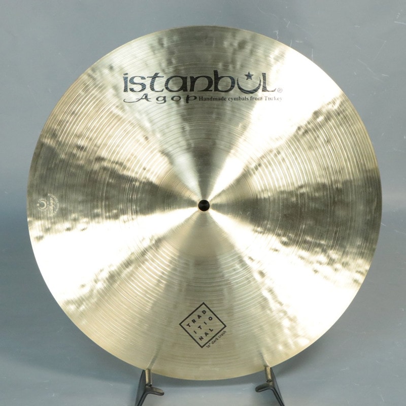 ISTANBUL AGOP / Traditional Series 16" Dark Crash クラッシュシンバル【アウトレット特価】