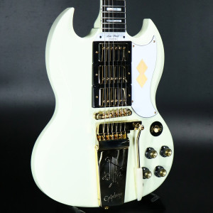 Epiphone by Gibson / Inspired by Gibson Custom 1963 Les Paul SG Custom w/Maestro Vibrola Classic White 【S/N 25021532044】【アウトレット特価】
