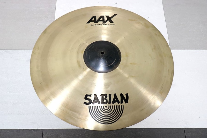 【中古】SABIAN / AAX-21 RDR-B RAW BELL DRY RIDE 21” セイビアン ライドシンバル【値下げ】【名古屋栄店】